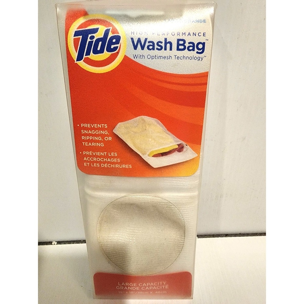 Tide High Performance Wash Bag Large Mesh Laundry Lingerie Delicate Bra Care